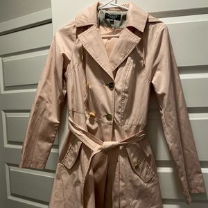 Pink Trench Coat